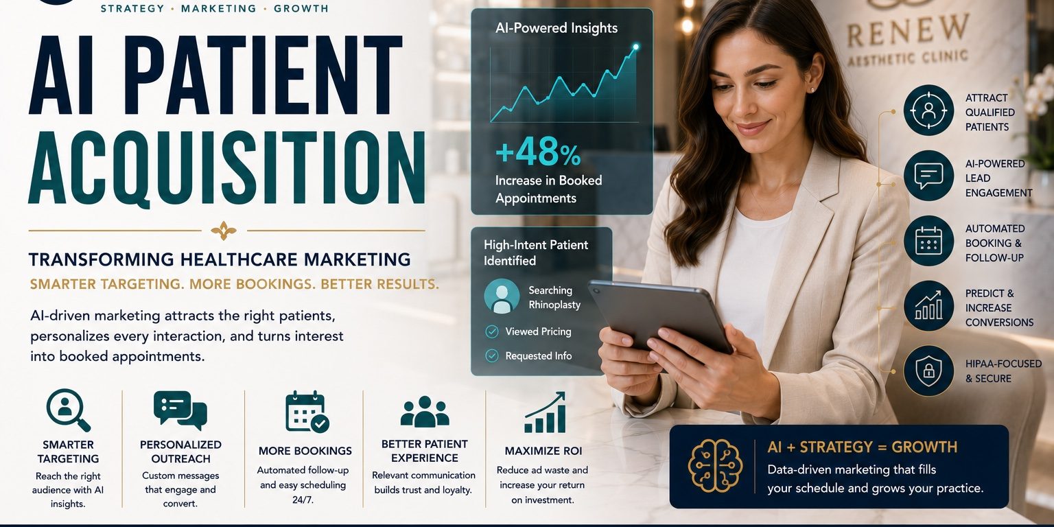 Aesthetic and medical patients now research providers online before scheduling consultations or procedures.; Local search Aesthetic and medical patients now research providers online before scheduling consultations or procedures.; Local search