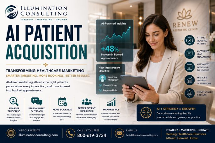 Aesthetic and medical patients now research providers online before scheduling consultations or procedures.; Local search