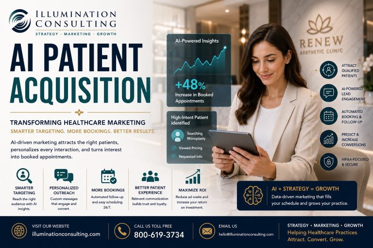 Aesthetic and medical patients now research providers online before scheduling consultations or procedures.; Local search