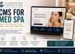 Illumination Consulting | How Website Design Impacts Brand Credibility and Online Sales Image Name CMS for Med Spa website design displayed on laptop