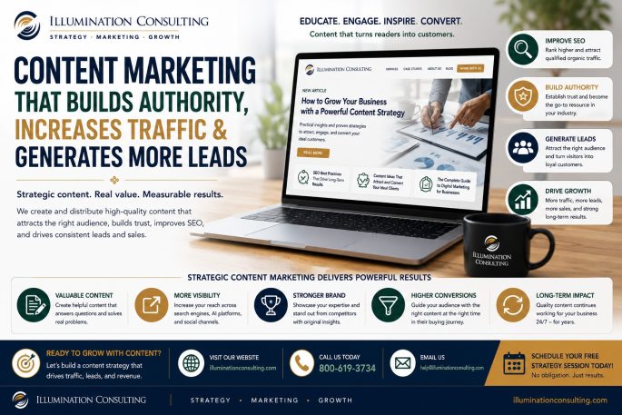 Content Marketing for Businesses Increase Leads and Website Traffic