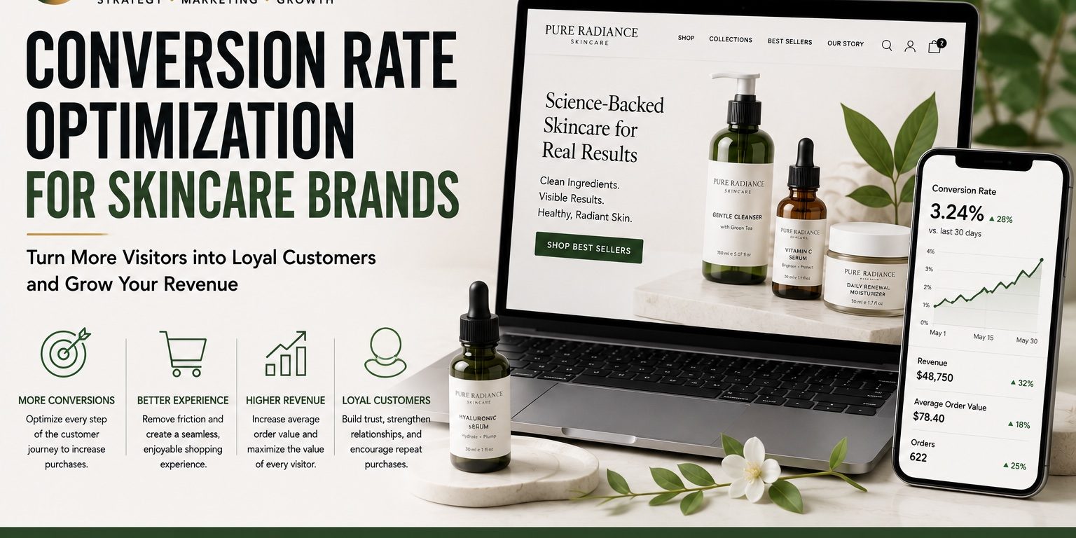 Conversion Rate Optimization for Skincare Brands
