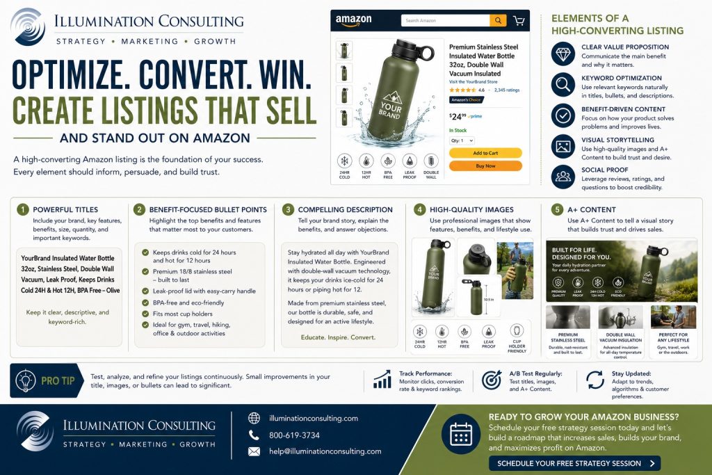 Create Listings that Sell on Amazon