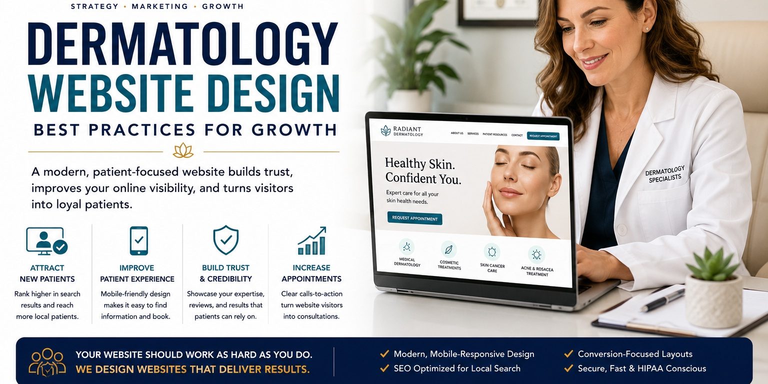 Dermatology Website Design Best Practices for Growth Dermatology Website Design Best Practices for Growth