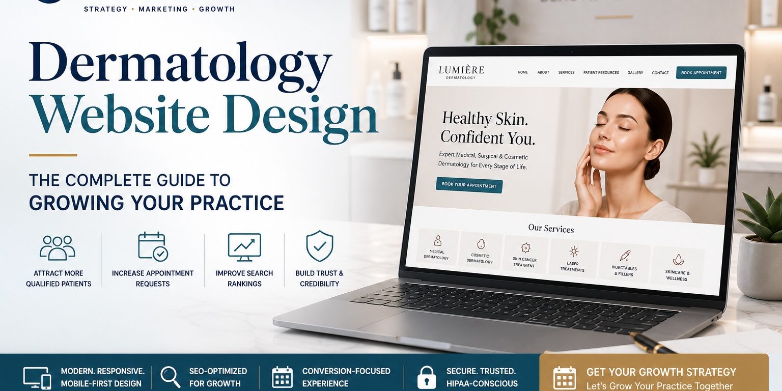 Dermatology Website Design: The Complete Guide