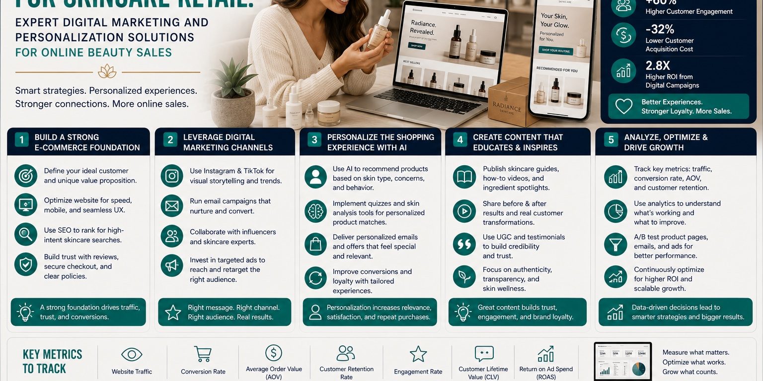 E-commerce Strategies for Skincare Retail