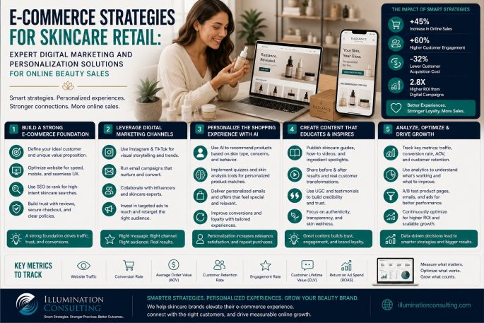 E-commerce Strategies for Skincare Retail