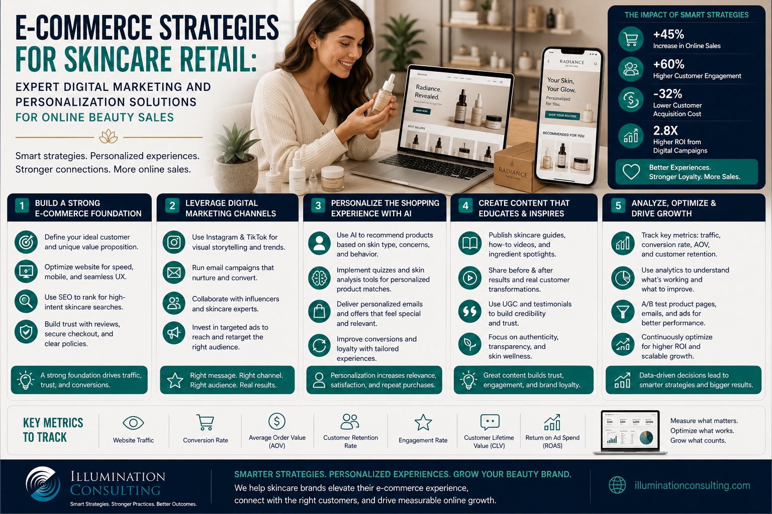 E-commerce Strategies for Skincare Retail