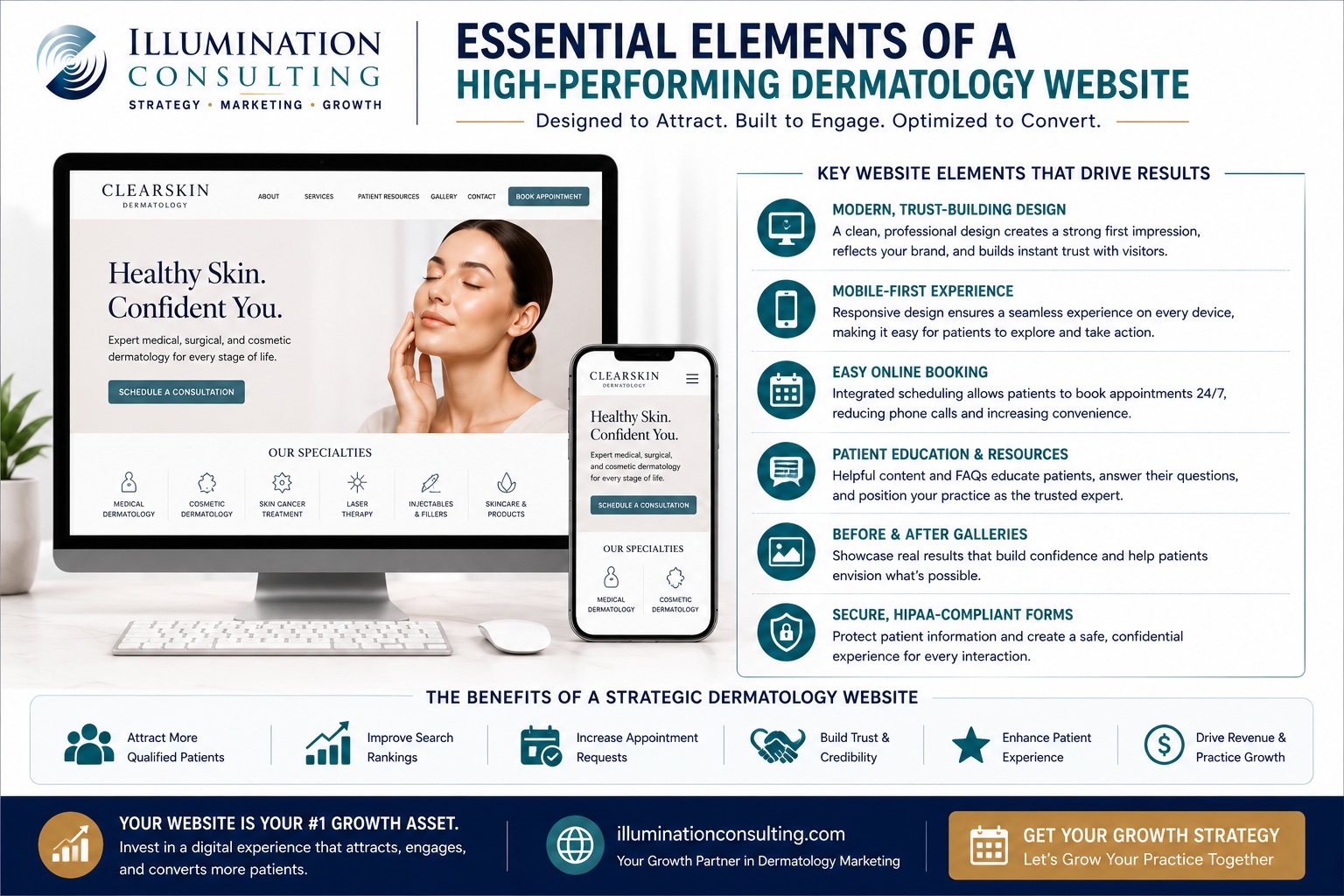Dermatology Website Design: The Complete Guide