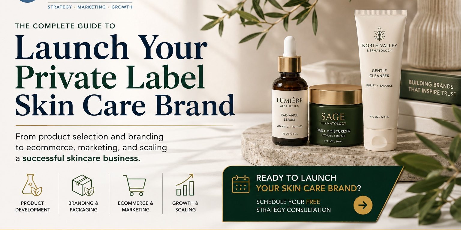 Illumination Consulting | How to Launch a Private Label Skin Care Brand: The Complete Guide Image Name 