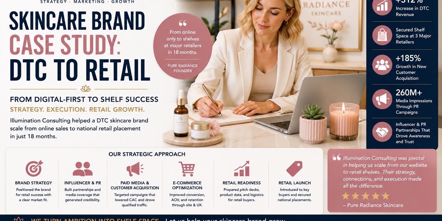 Many skincare brands generate initial sales but struggle to scale beyond the startup phase because