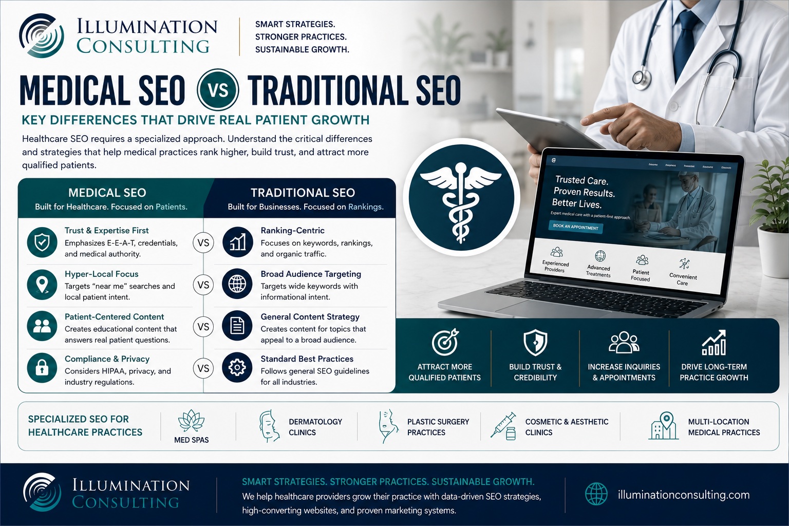 Medical SEO vs Traditional SEO
