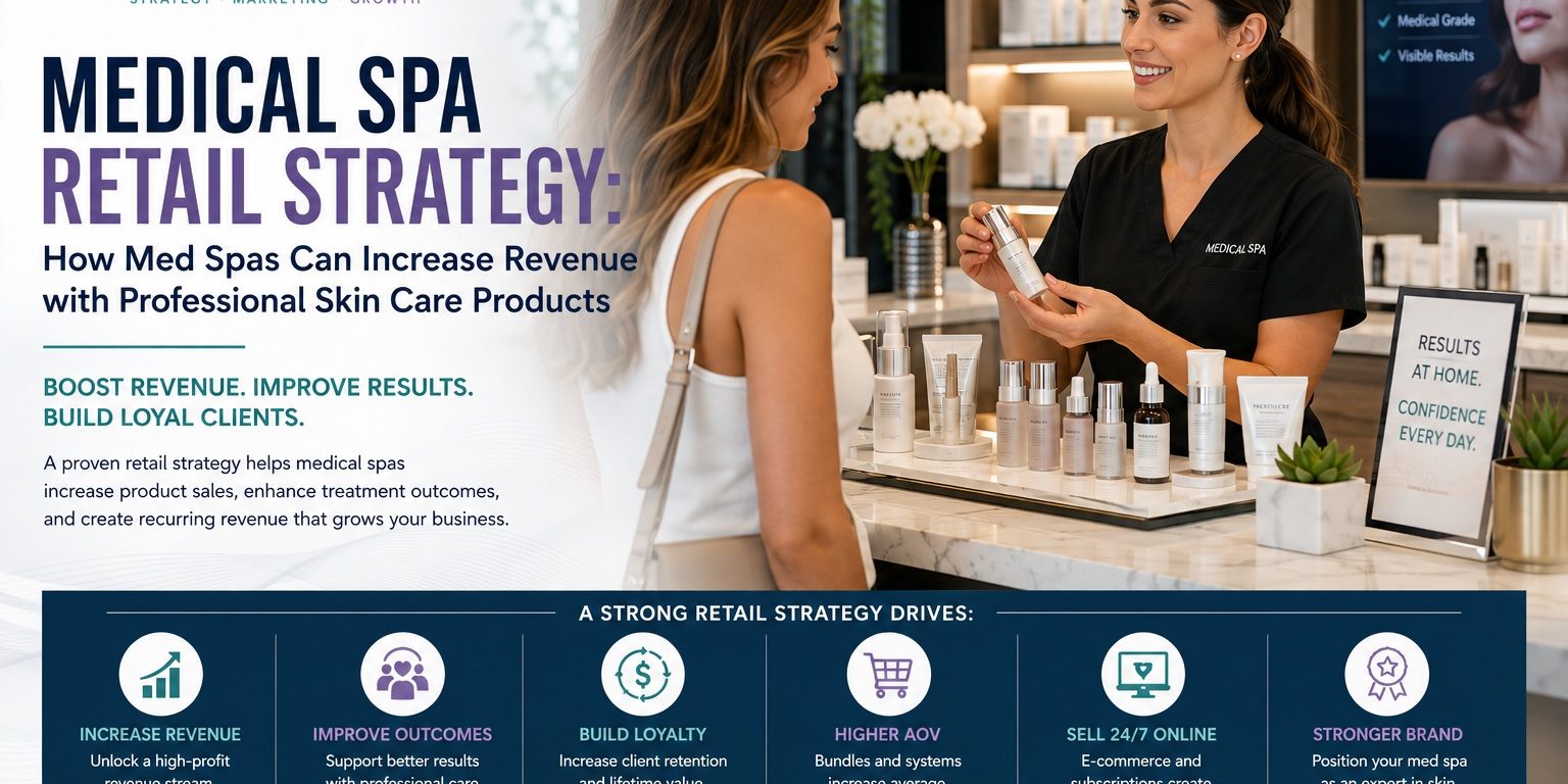 Medical Spa Retail Strategy How Med Spas Can Increase Revenue with Skin Care Products