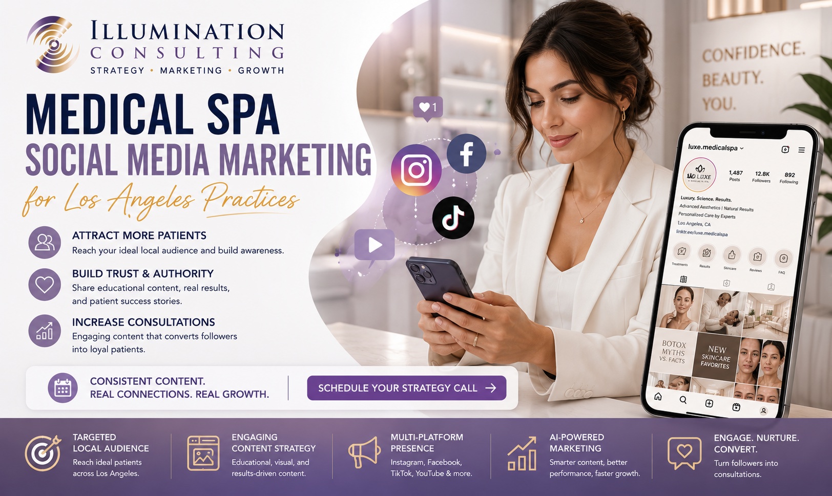 Medical Spa Social Media Marketing for Los Angeles Practices Medical Spa Social Media Marketing for Los Angeles Practices