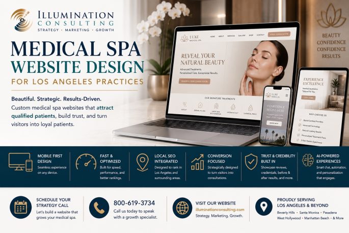 Medical Spa Website Design for Los Angeles Practices