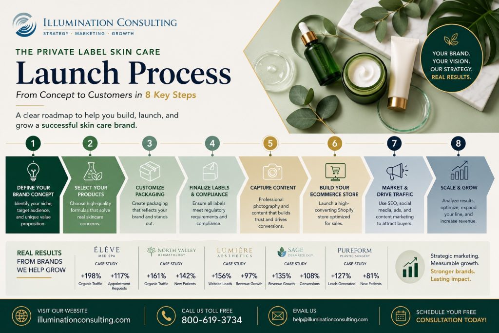 Private Label Skin Care Launch Process