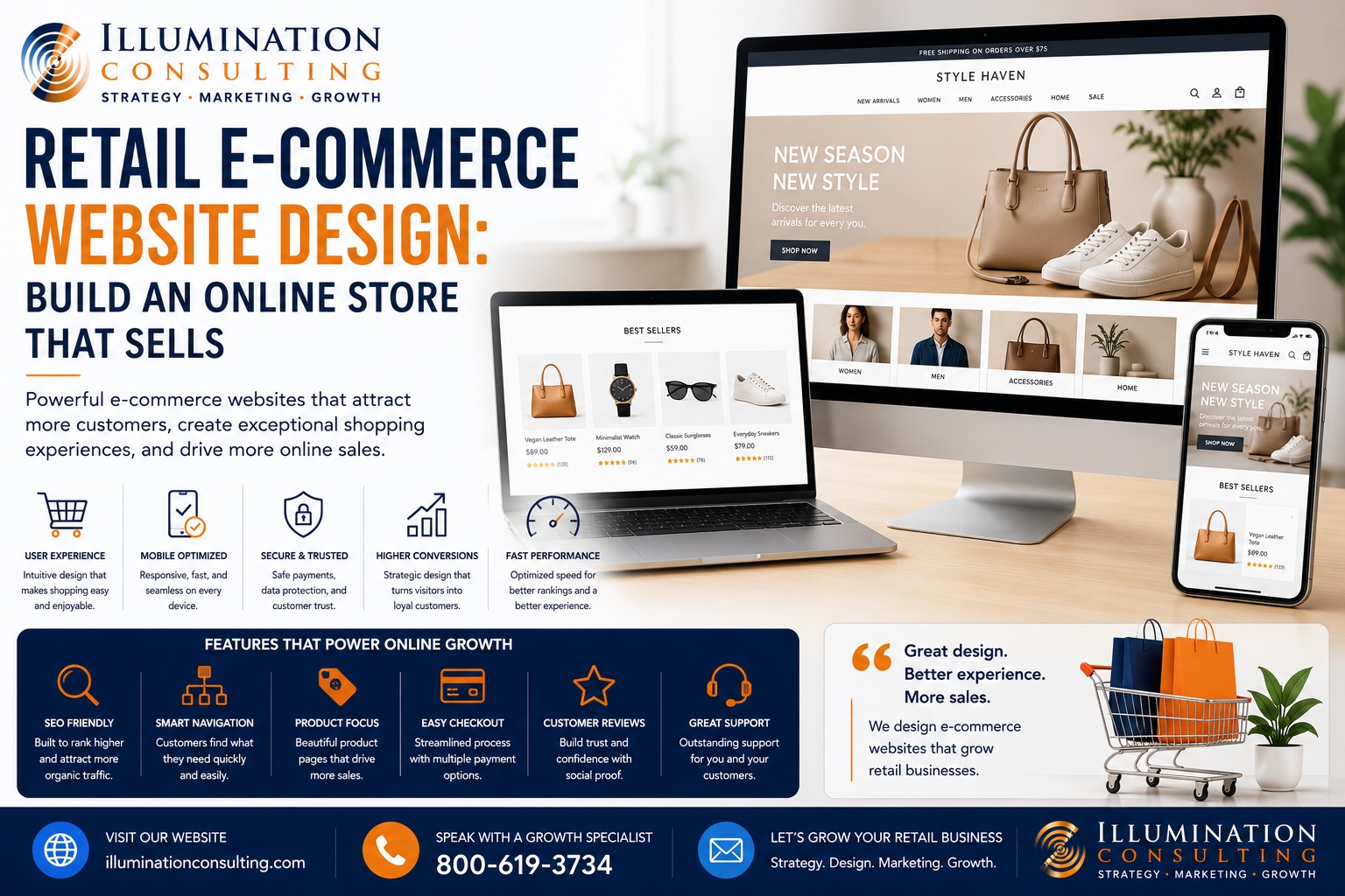 Retail E-Commerce Website Design Build an Online Store That Sells Retail E-Commerce Website Design Build an Online Store That Sells
