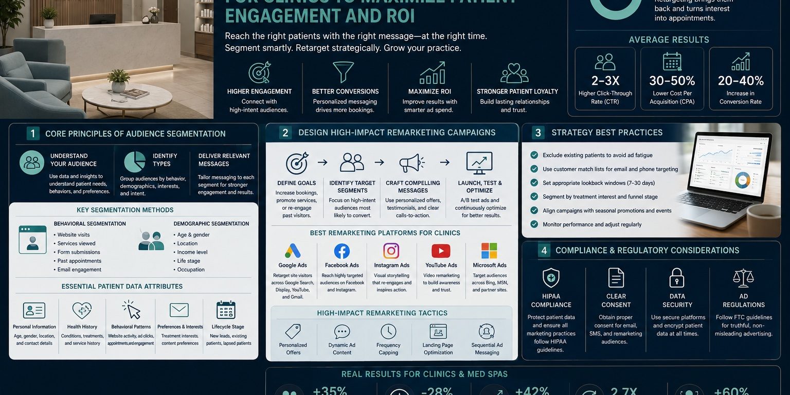 Retargeting and Audience Segmentation for Clinics