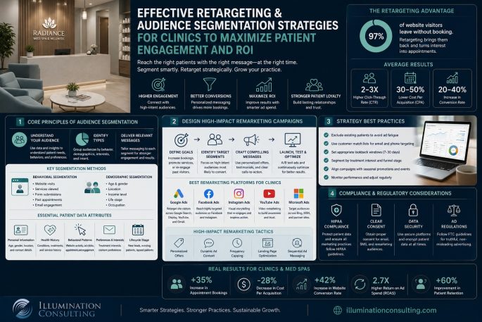 Retargeting and Audience Segmentation for Clinics