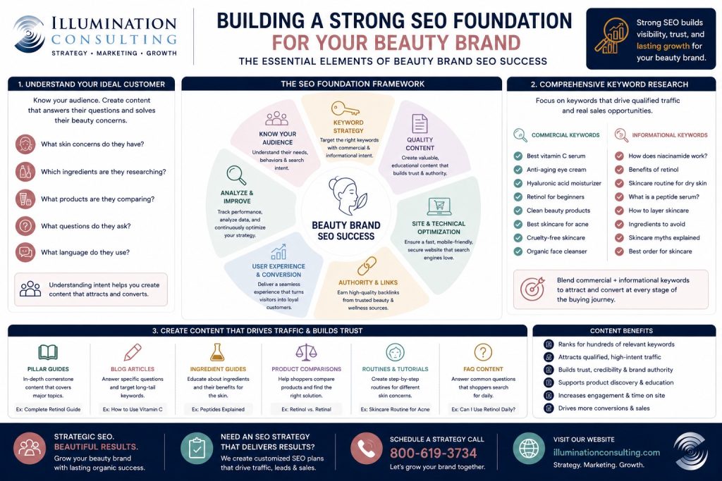 SEO Foundation For Beauty Brands 1024x683 SEO Foundation for Beauty Brands