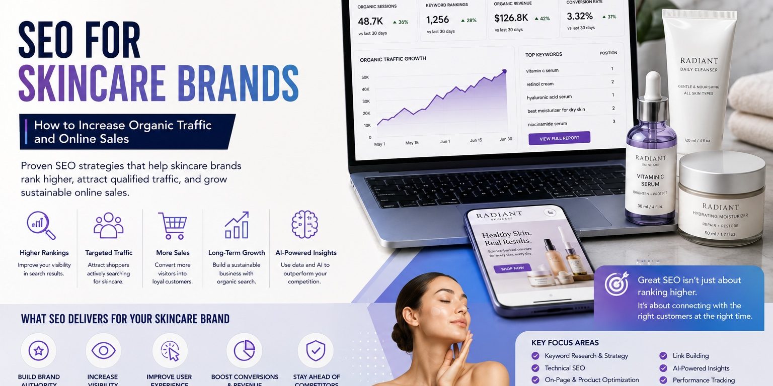 SEO for Skincare Brands SEO for Skincare Brands