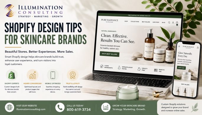 Shopify Website Design Tips for Skincare Brands That Want More Sales