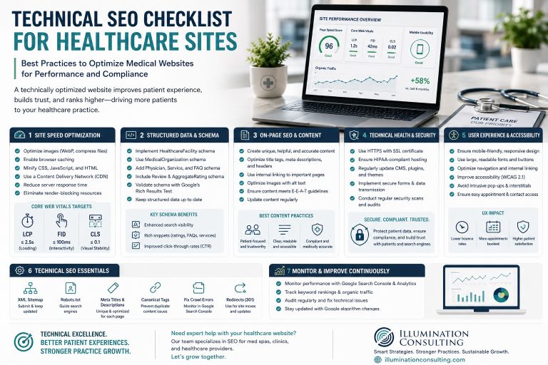 Svg+xml,%3Csvg%20xmlns%3D'http%3A%2F%2Fwww.w3 Technical SEO Checklist for Healthcare Sites