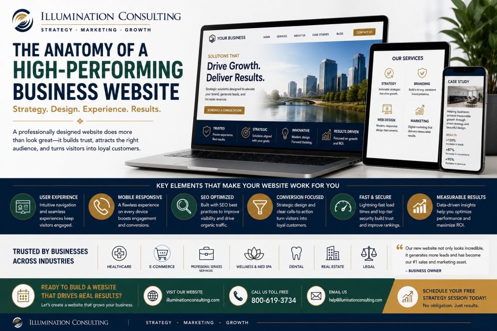 The Anatomy of a High Performing Business Website