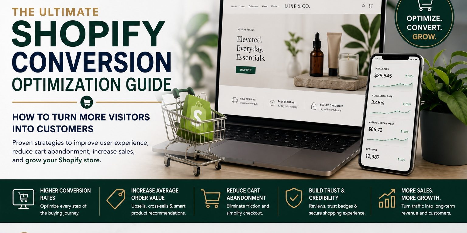 The Ultimate Shopify Conversion Optimization Guide