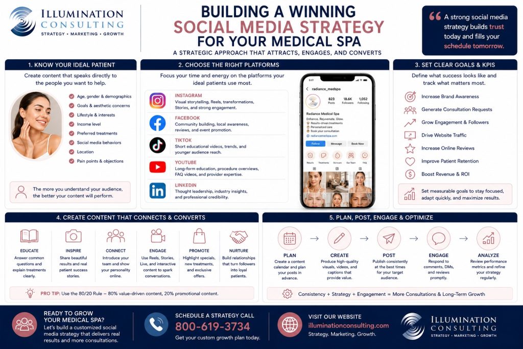 Winning Social Media Strategy for Med Spas