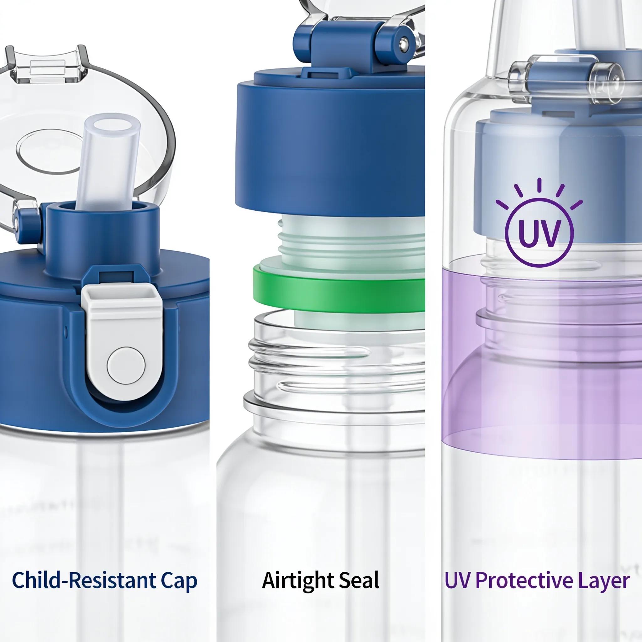 Innovative skincare packaging featuring child-resistant caps and airtight seals to enhance safety and usability