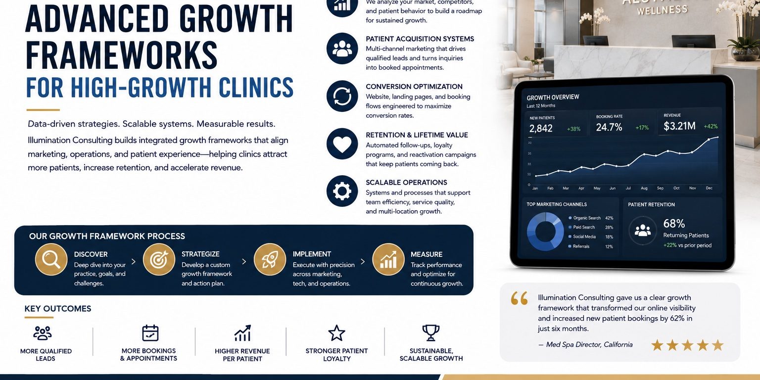 Advanced Growth Frameworks for High-Growth Clinics