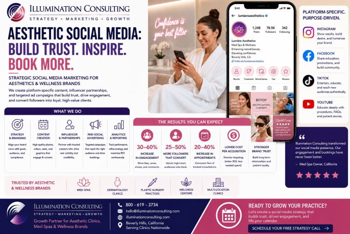 Aesthetic Social Media Aesthetic Clinics & Med Spas