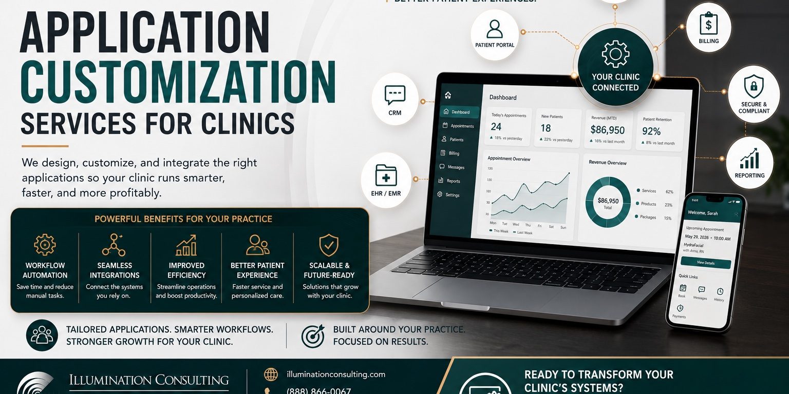 Application Customization Services for Clinics Application Customization Services for Clinics