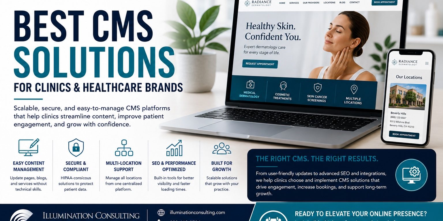 Best CMS Solutions for Clinics Best CMS Solutions for Clinics