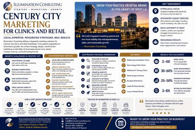 Century City Marketing for Clinics and Retail