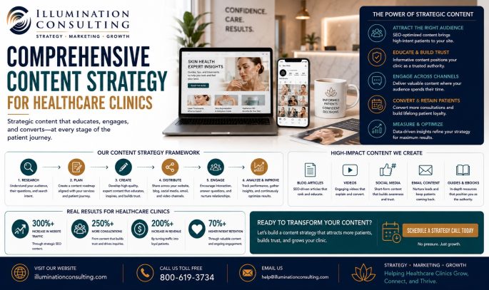 Comprehensive Content Strategy for Healthcare Clinics