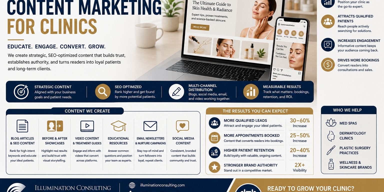 Content Marketing for Clinics Content Marketing for Clinics