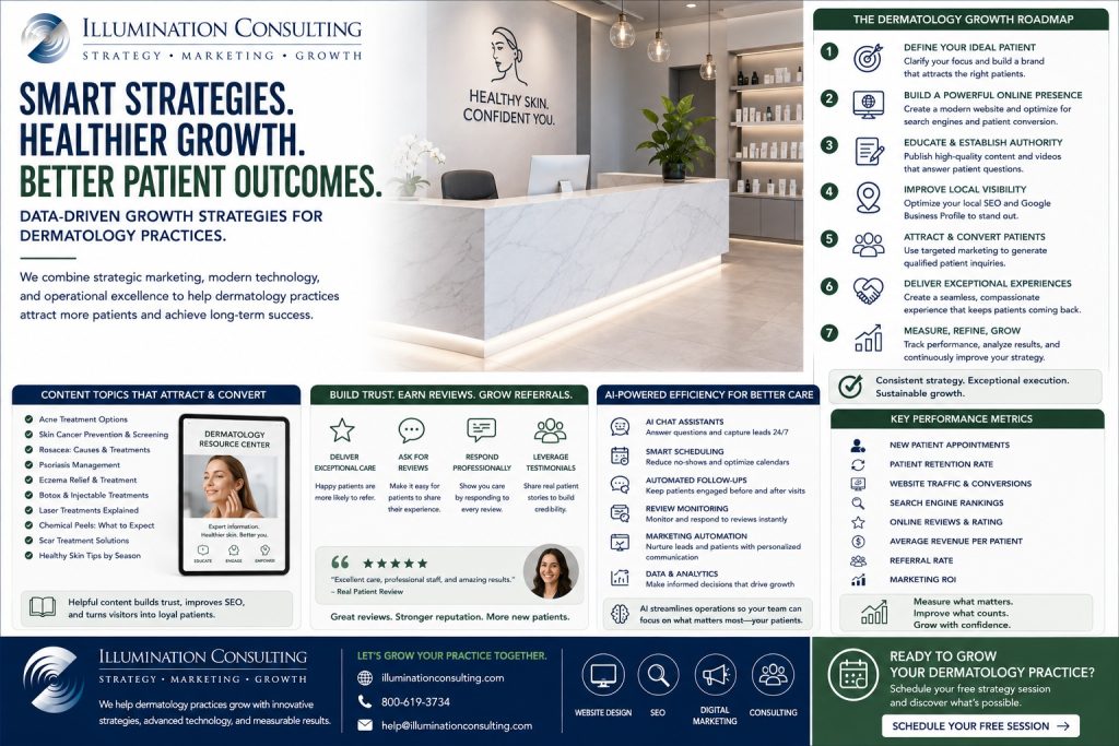 Data Driven Growth Strategies for Dermatologists
