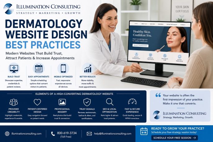 Dermatology Website Design Best Practices That Increase Patient Appointments