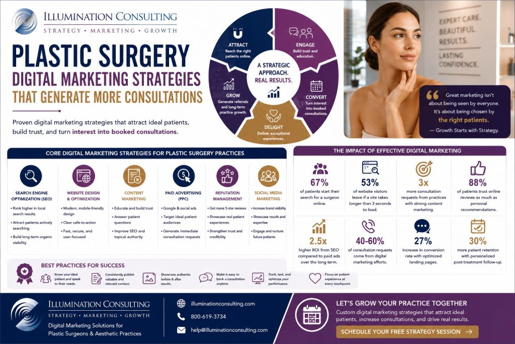Digital Marketing Strategies For Plastic Surgeons That Generate More Consultations 1024x683 Digital Marketing Strategies for Plastic Surgeons that Generate More Consultations