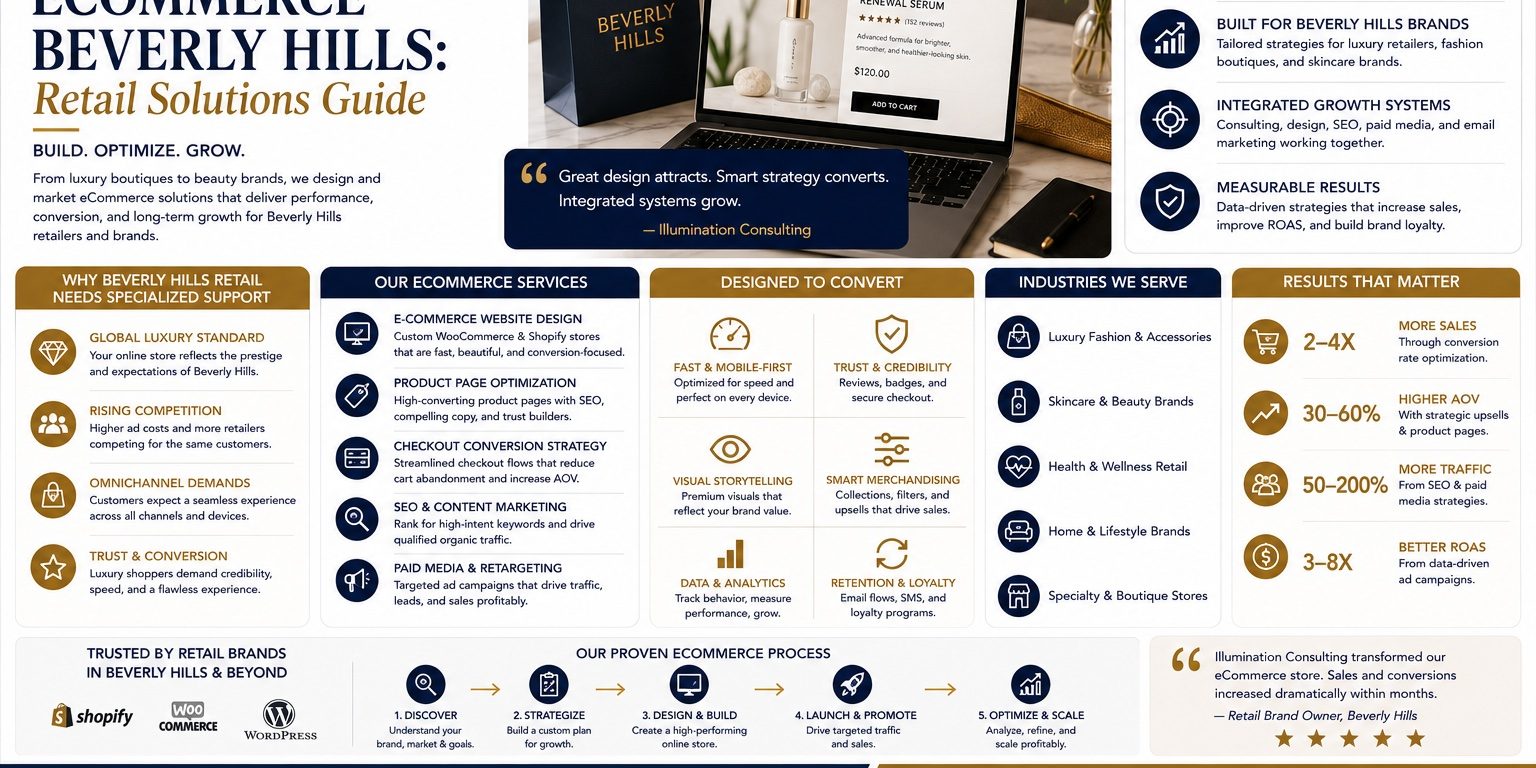 Ecommerce Beverly Hills Retail Solutions Guide Ecommerce Beverly Hills Retail Solutions Guide