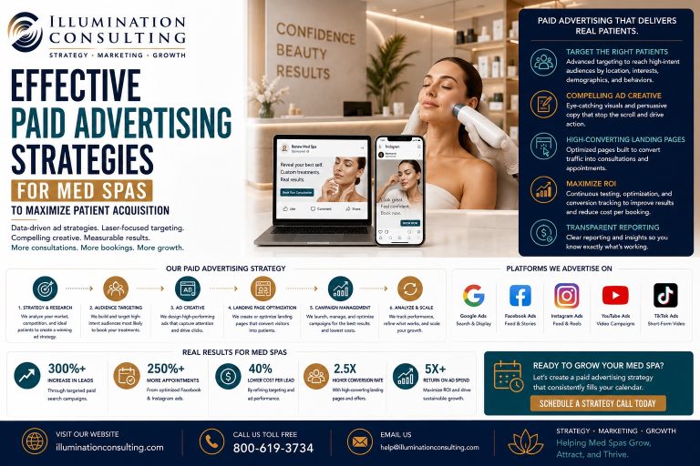 Effective Paid Advertising Strategies for Med Spas to Maximize Patient Acquisition