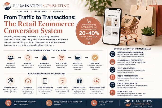 From Traffic to Transactions The Retail Ecommerce Conversion System