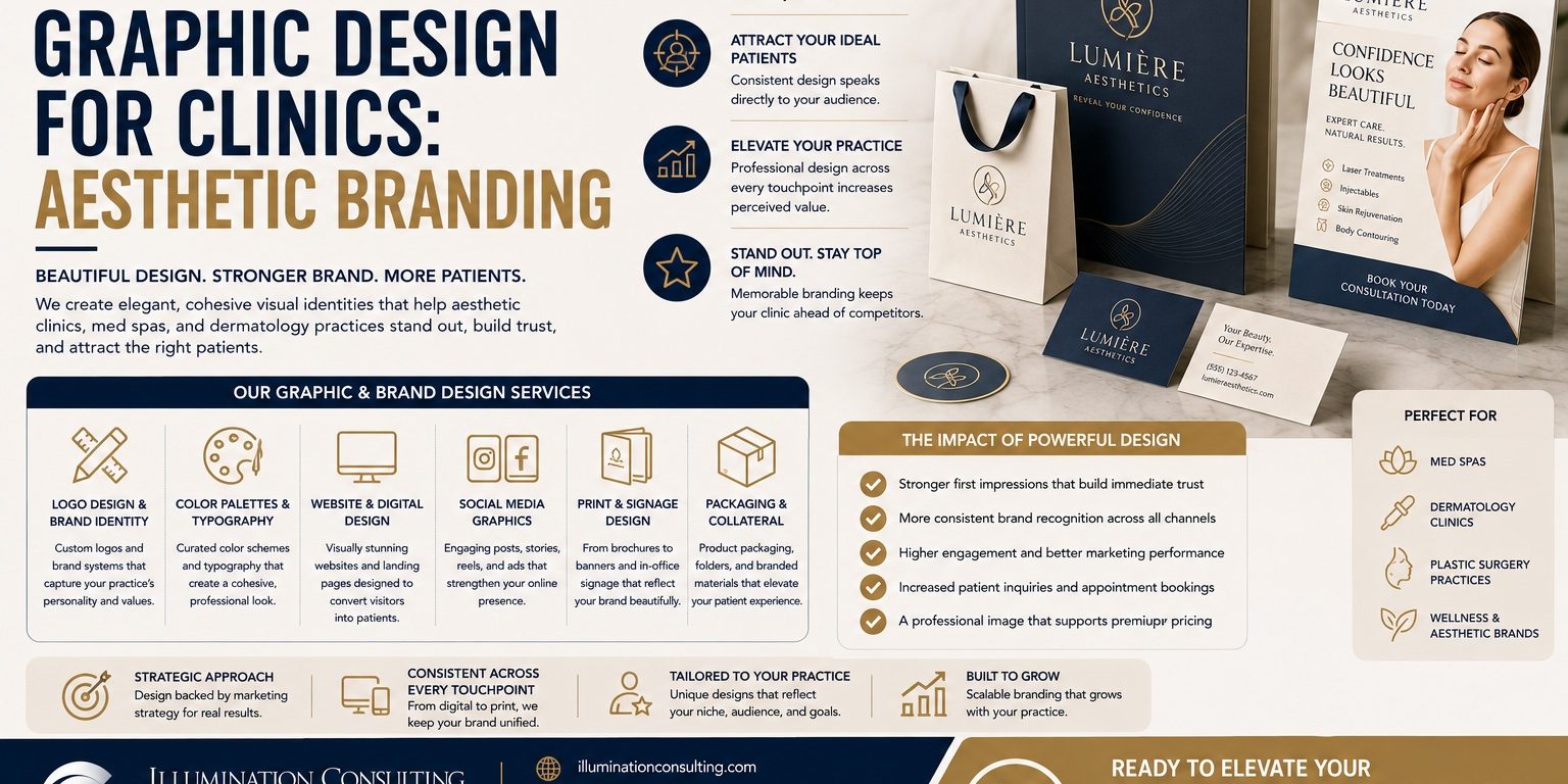 Graphic Design for Clinics Aesthetic Branding Graphic Design for Clinics Aesthetic Branding