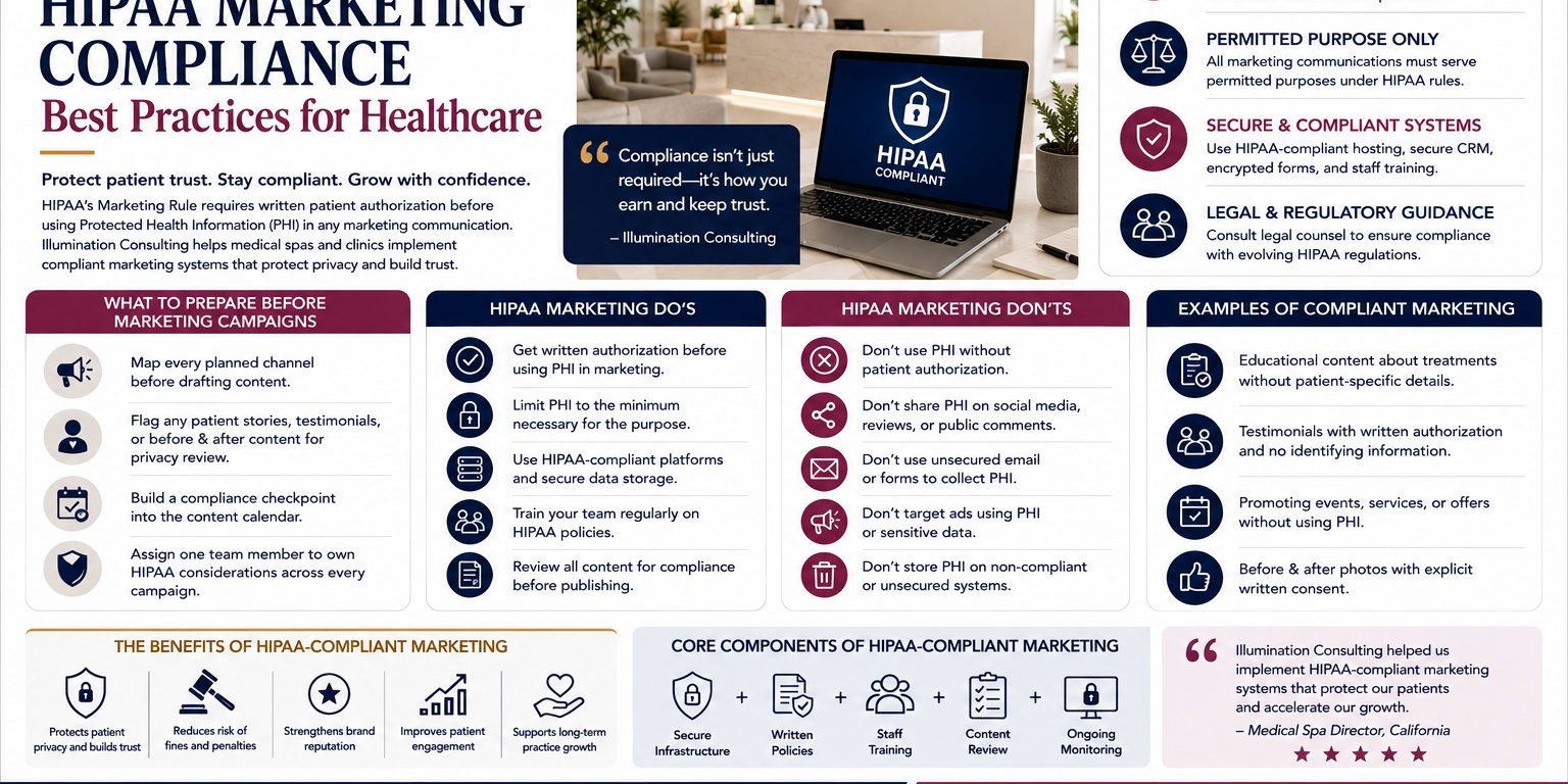 HIPAA Marketing Compliance Best Practices for Healthcare HIPAA Marketing Compliance Best Practices for Healthcare