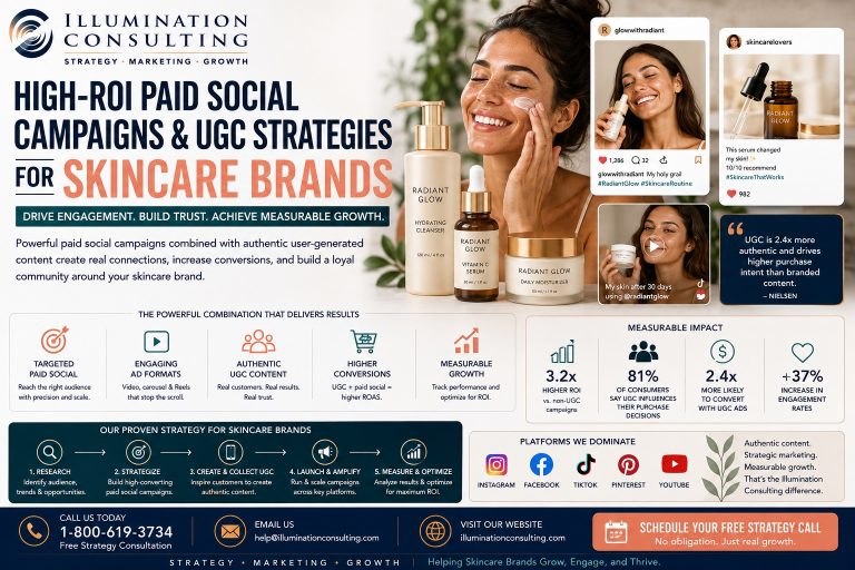 High-ROI Paid Social Campaigns and User Generated Content Strategies for Skincare Brands