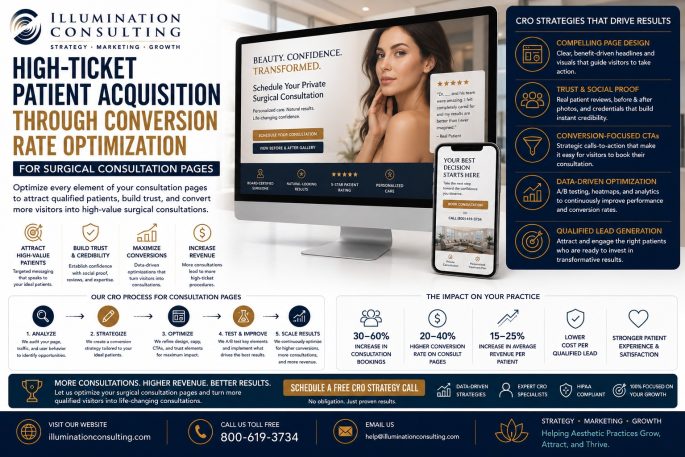 High-Ticket Patient Acquisition Through Conversion Rate Optimization for Surgical Consultation Pages High-Ticket Patient Acquisition Through Conversion Rate Optimization for Surgical Consultation Pages