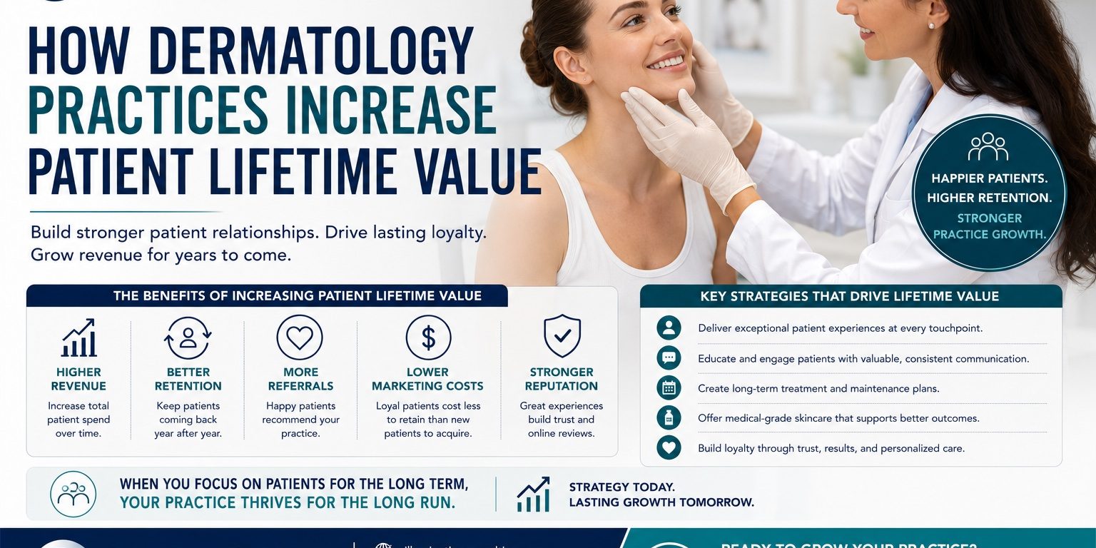 How Dermatology Practices Increase Patient Lifetime Value