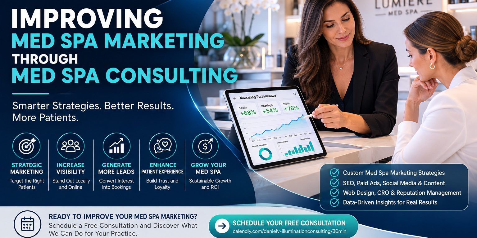 Improving Med Spa Marketing through Med Spa Consulting Improving Med Spa Marketing through Med Spa Consulting